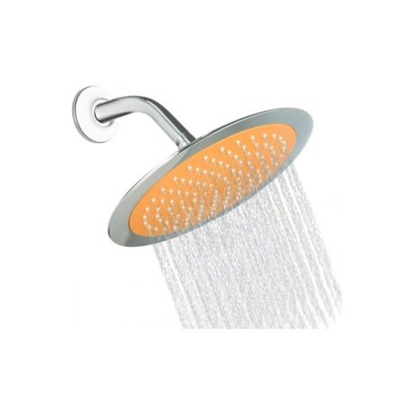 REGADERA REDONDA 10″ AMARILLA (sin brazo)
