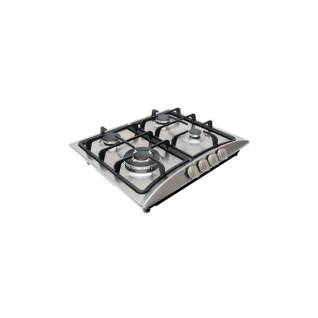 SUPRA PARRILLA GAS EMP 4Q ACERO INOX 6O CM